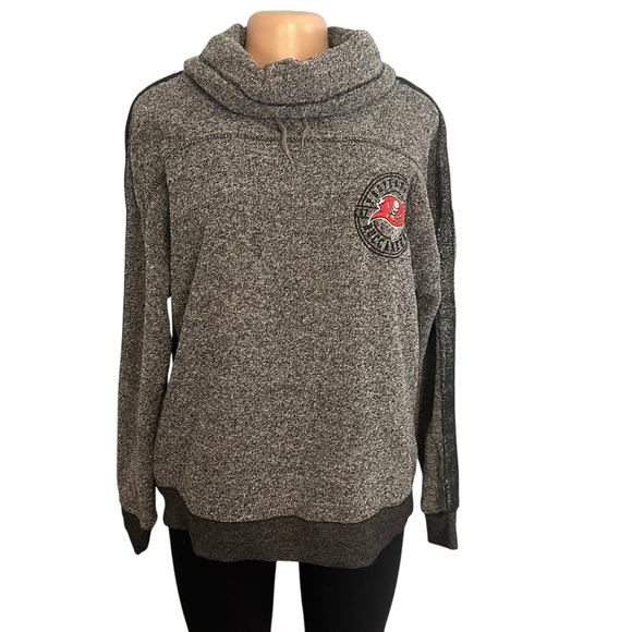 NFL Tampa Bay Buccaneers Heather Gray Sweater - Picture 1 of 9